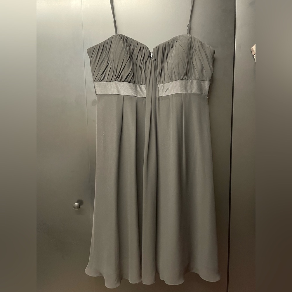 NWOT Jessica Simpson strapless chiffon dress